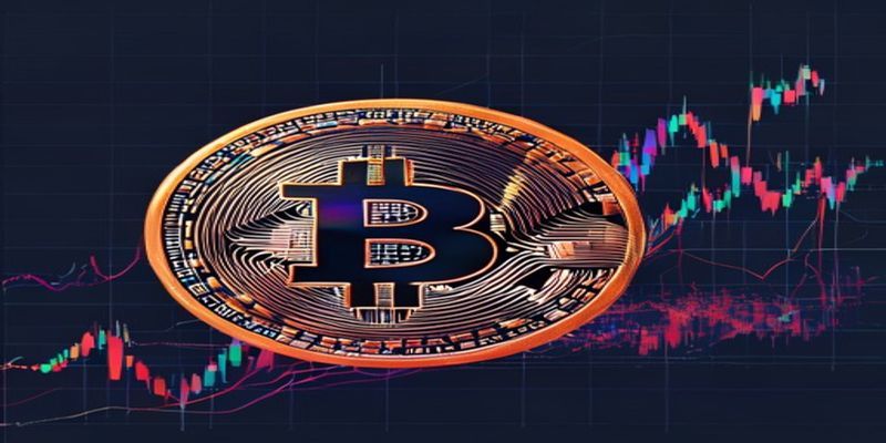 Bitcoin chart with CVD indicator showing bearish divergence